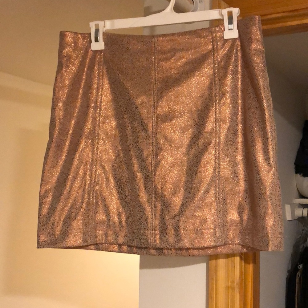 Free people mini skirt